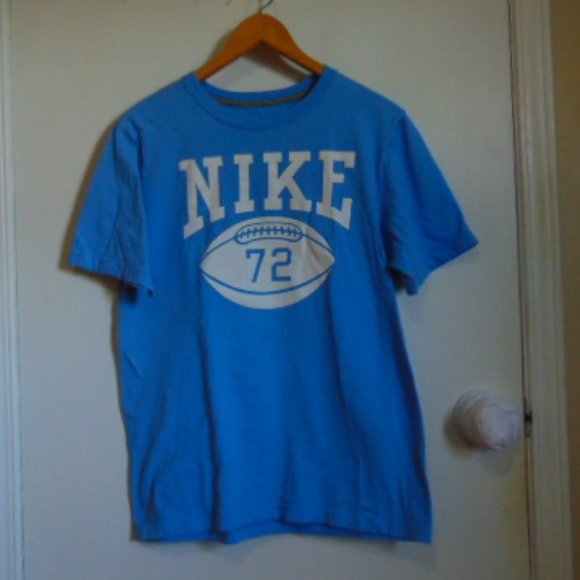 Nike Men's Baby Blue T-Shirt, Size S regular